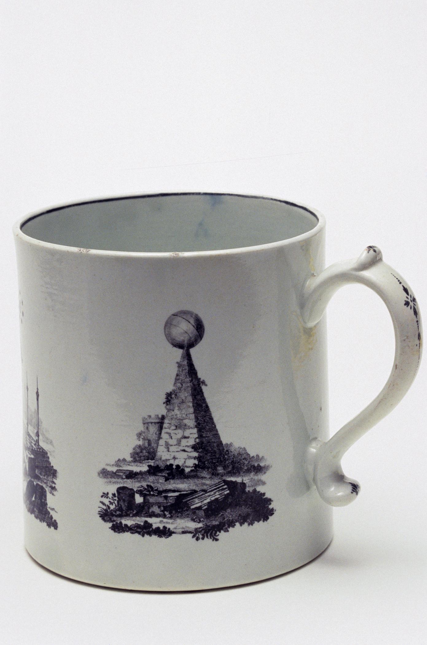 1958.0726 Soft-paste porcelain mug (side)