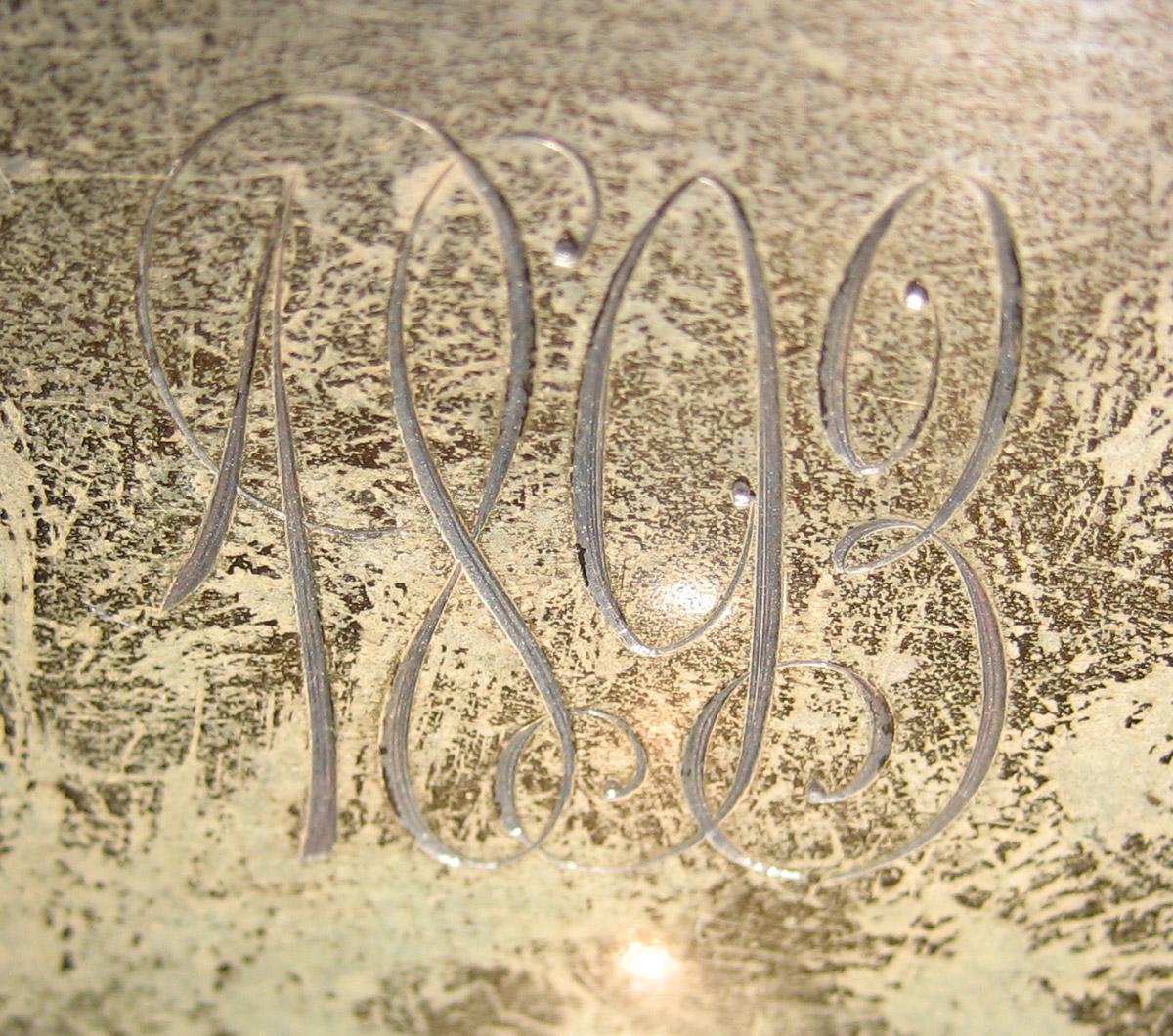 1998.0014.001 Blotter (inscription 2)