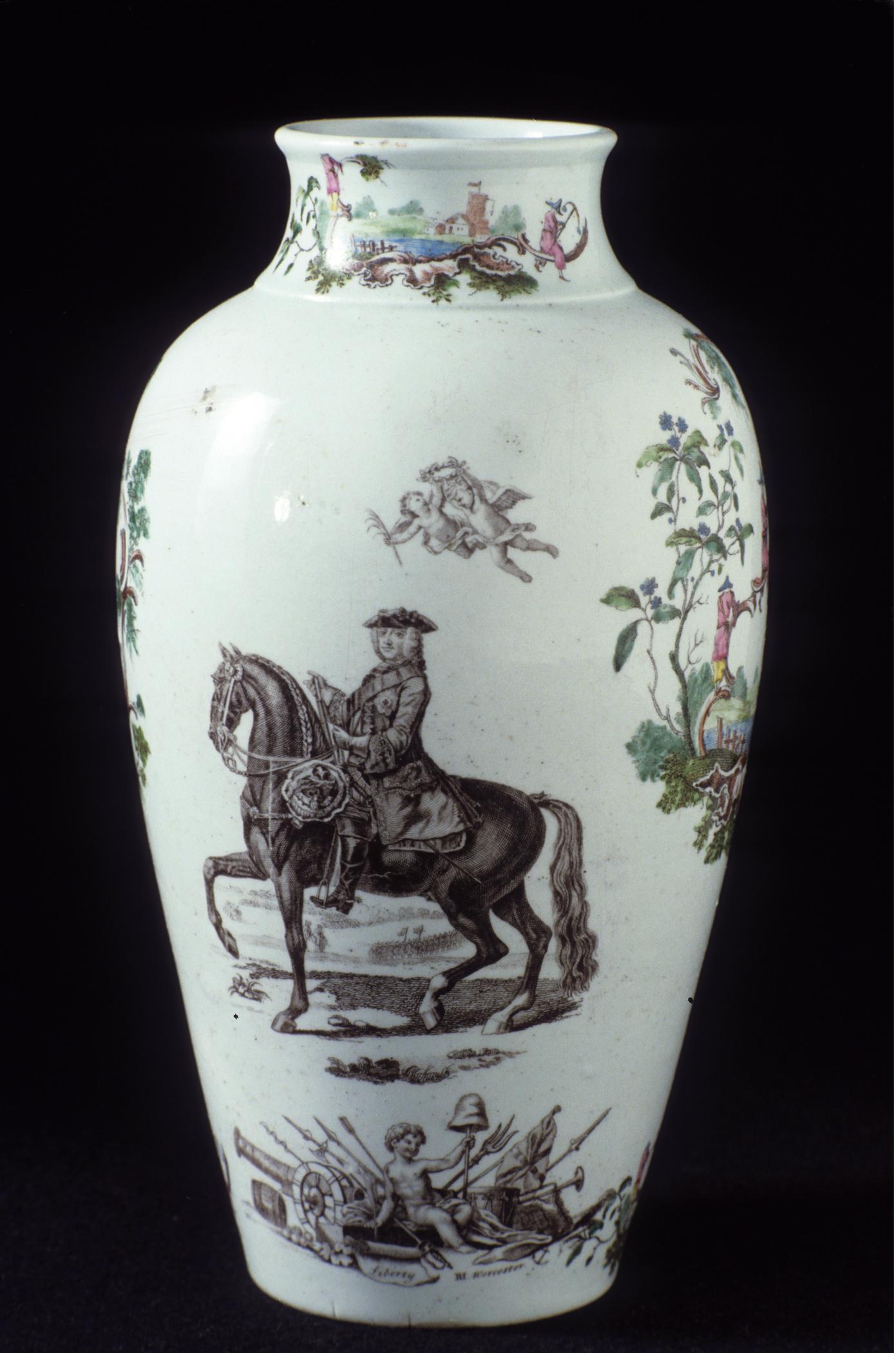 1958.0733 Worcester vase (side 1)