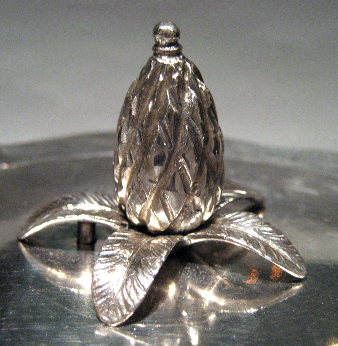 1998.0019 Silver Teapot finial