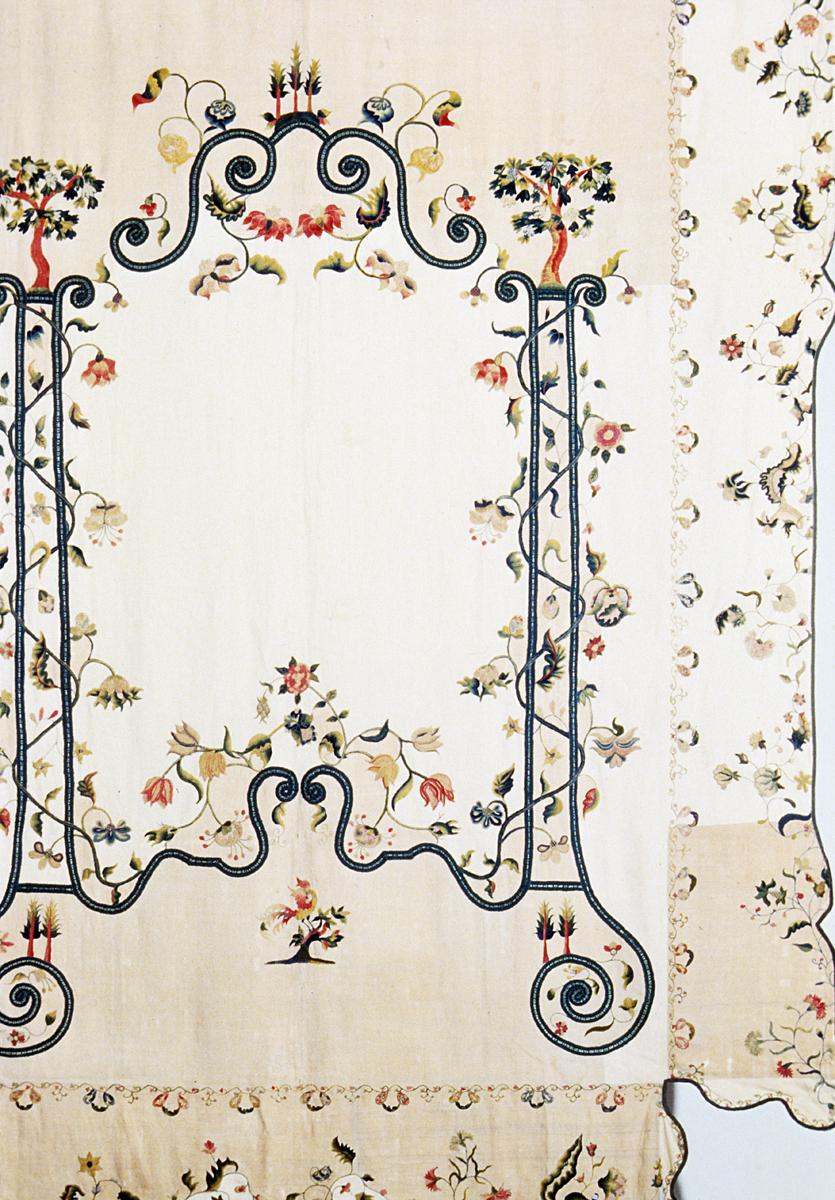1952.0358.001 Bedcover, Detail