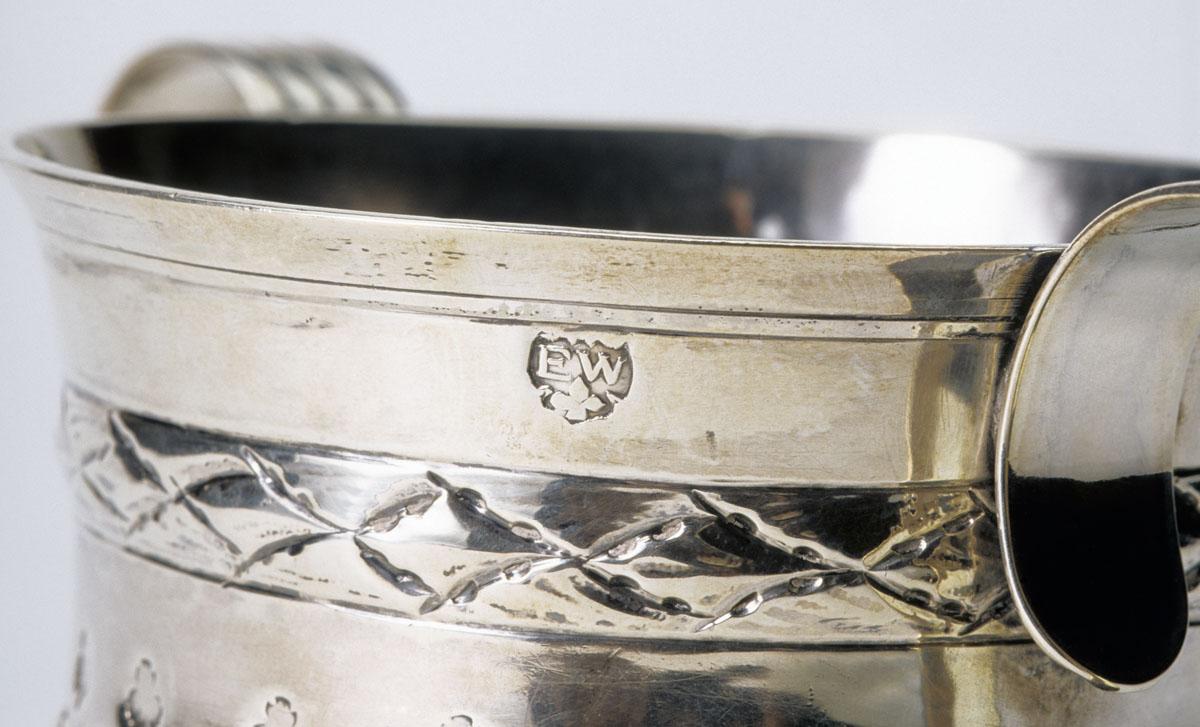 1999.0006.001 Cup, Two-Handled Cup, detail 1