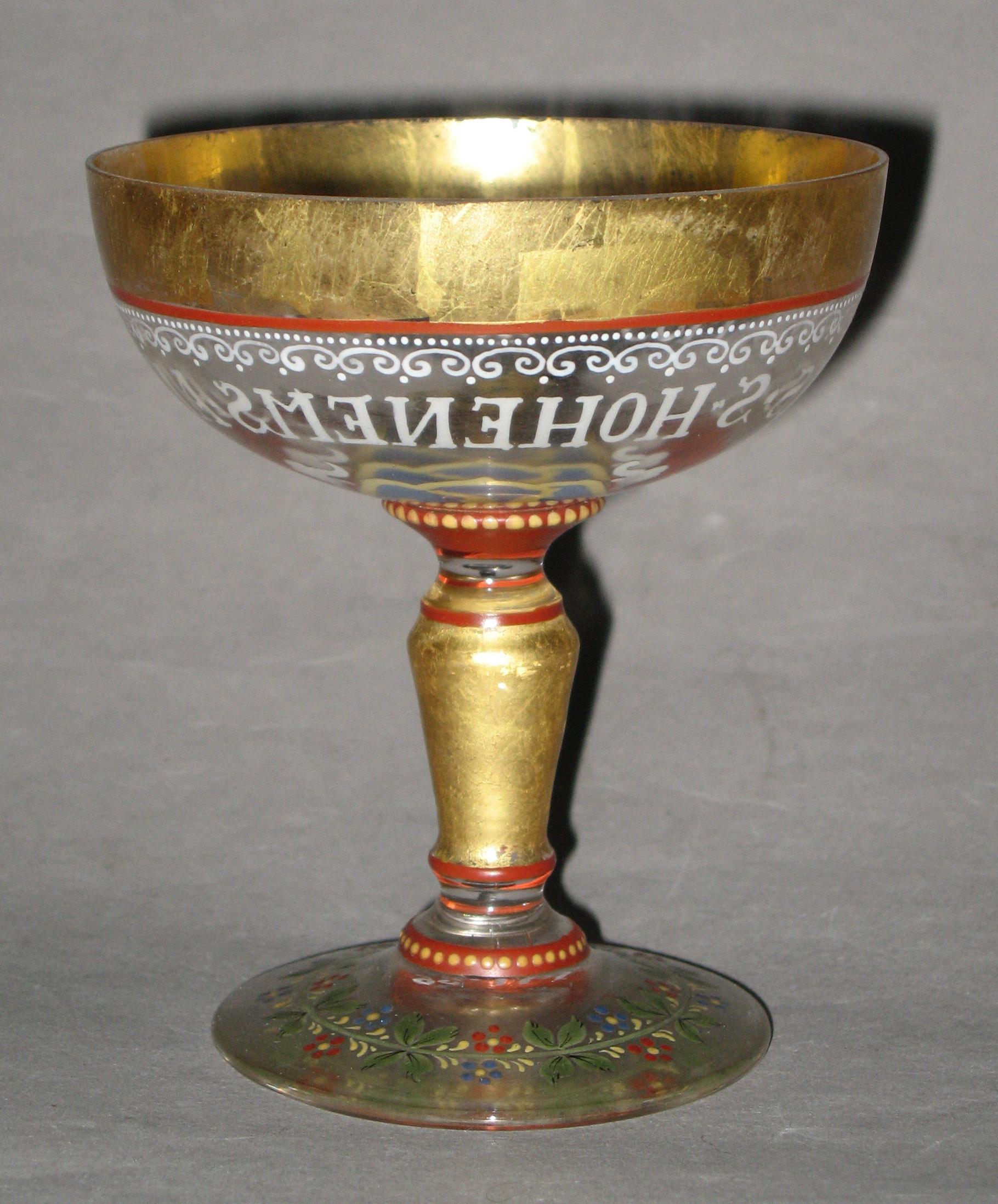 1999.0011.001 Champagne glass or wineglass
