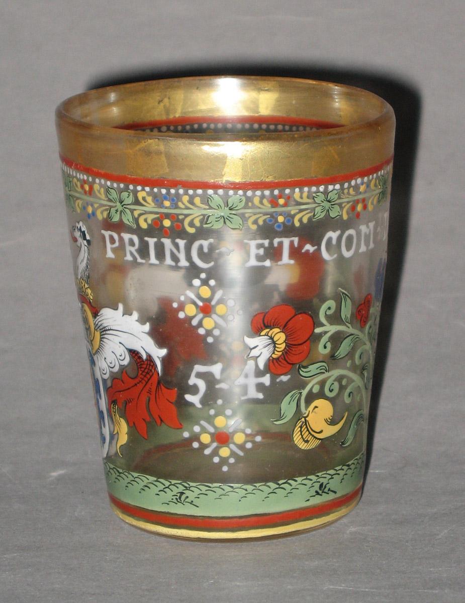 1999.0011.002 Glass tumbler or beaker (side 4)