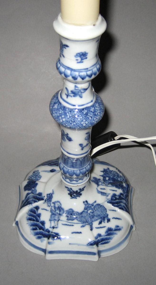 1958.0746 Porcelain Candlestick