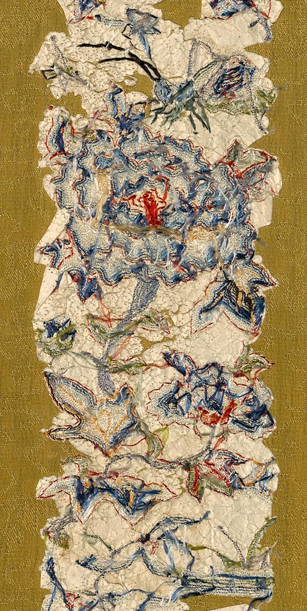 1999.0024.001 Textile, Verso Detail 2