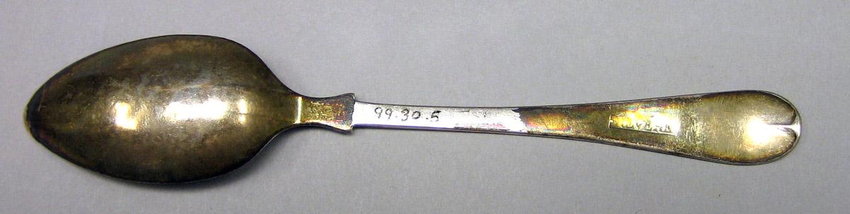 1999.0030.005 Silver Spoon underside