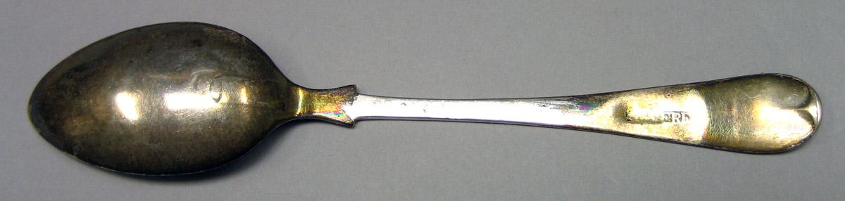 1999.0030.006 Silver Spoon underside