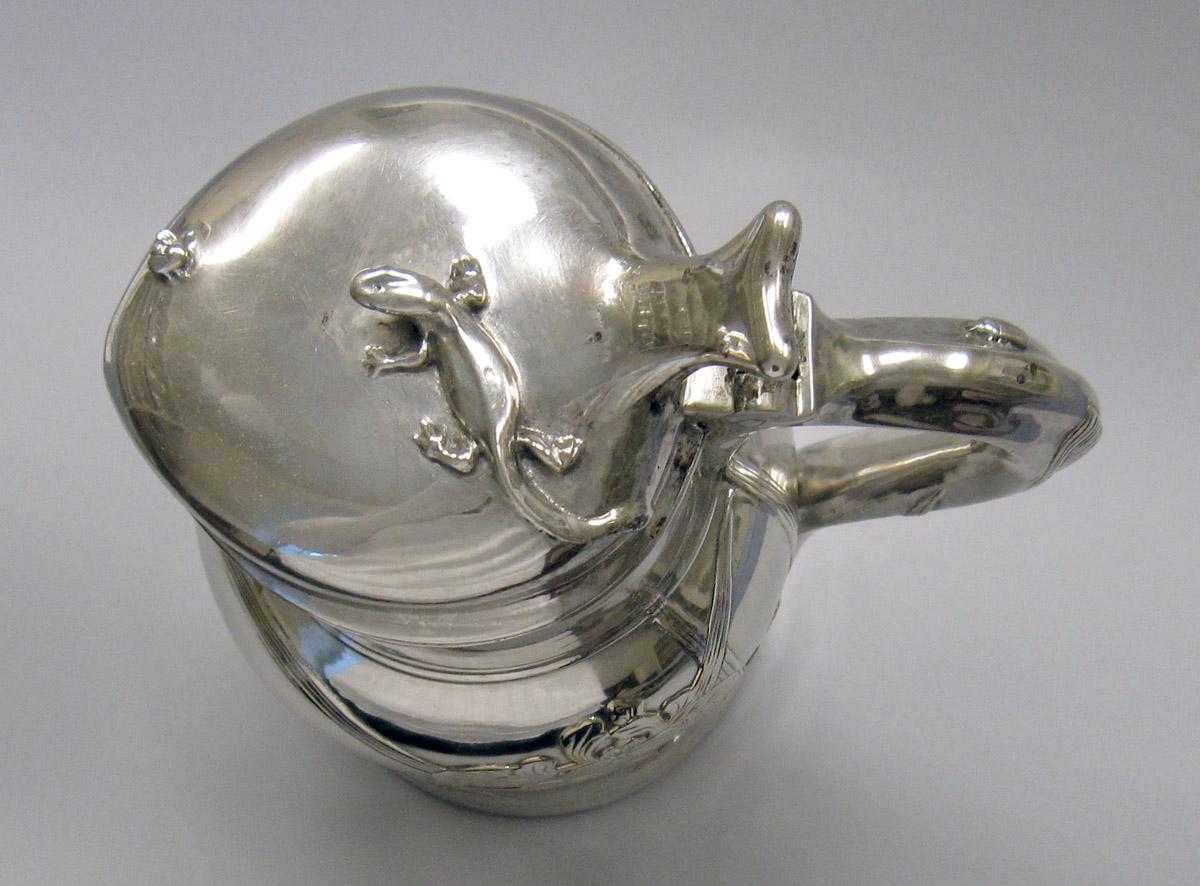 1999.0031.001 Silver Pitcher top view