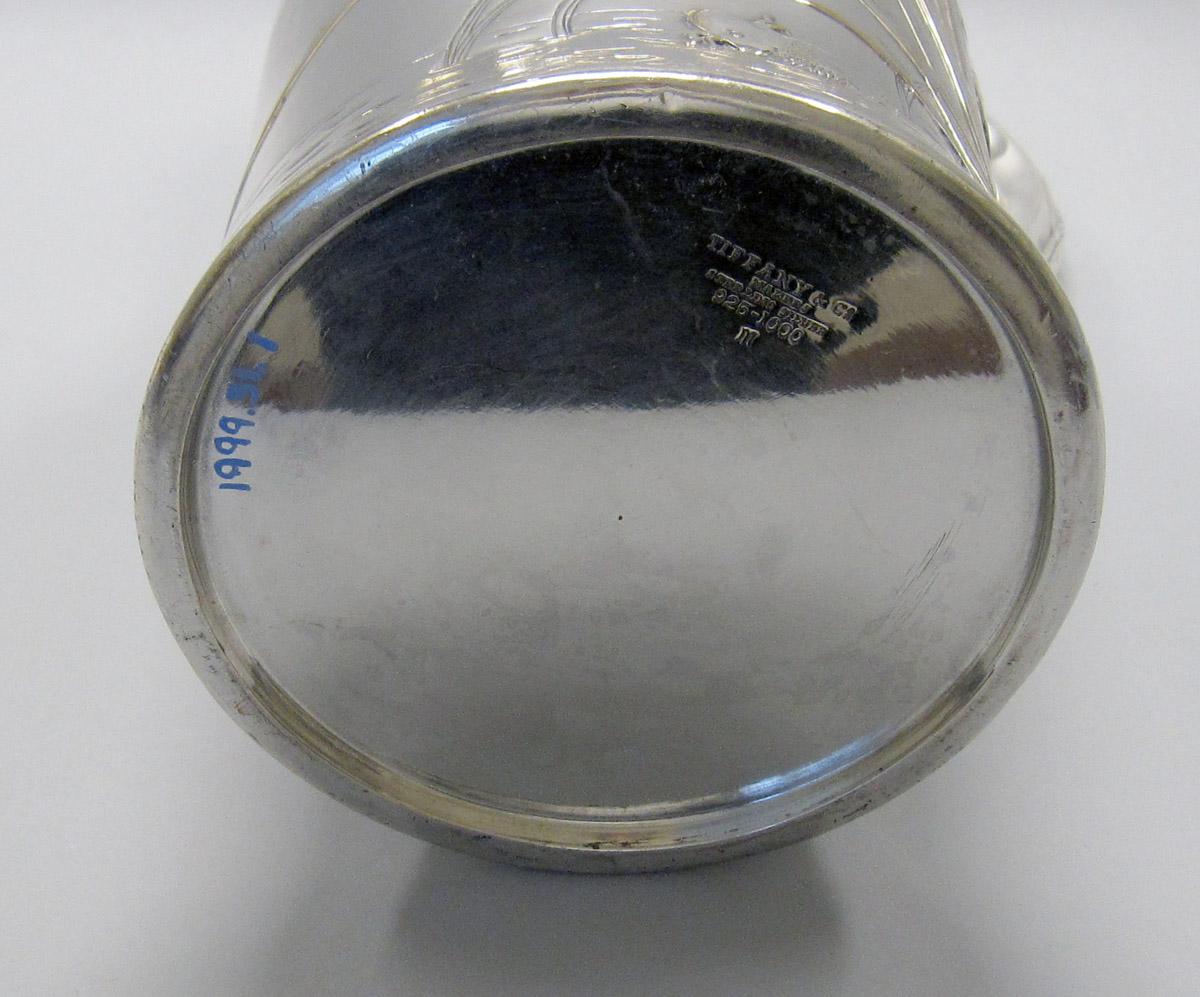 1999.0031.001 Silver Pitcher underside