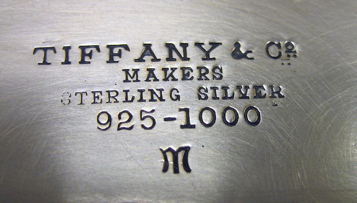 1999.0031.002 Silver Tray mark