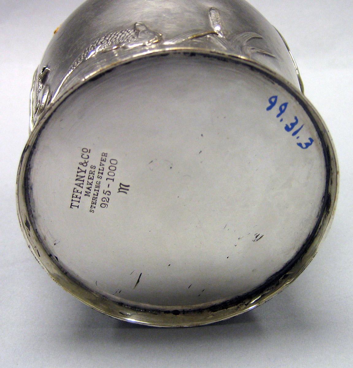 1999.0031.003 Silver Cup underside