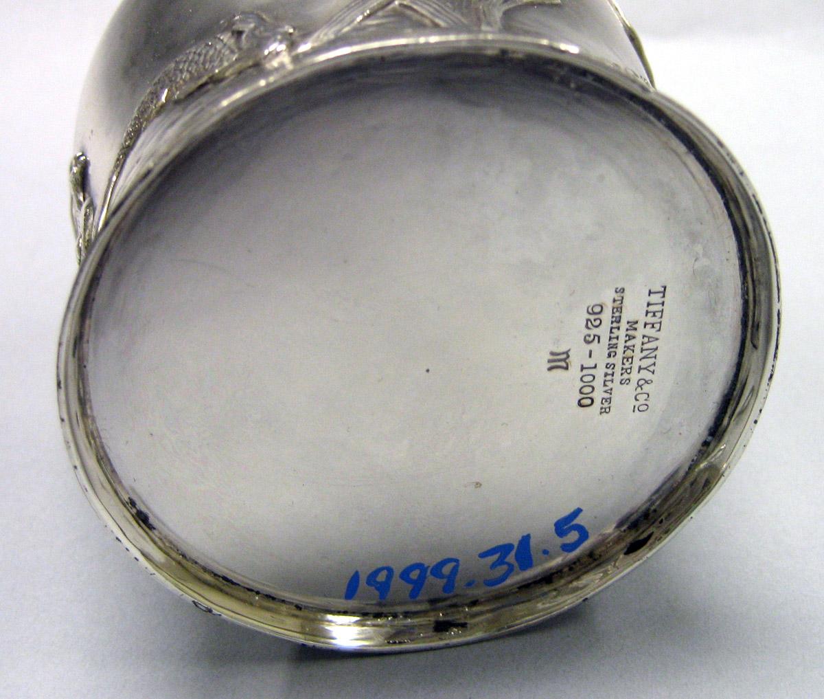 1999.0031.005 Silver Cup underside