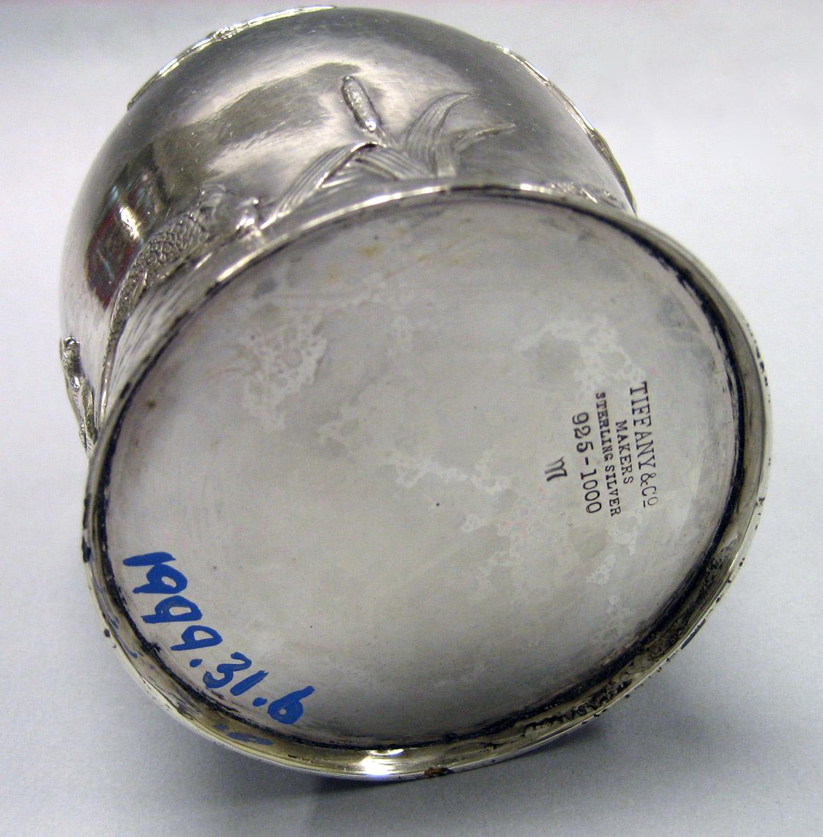 1999.0031.006 Silver Cup underside