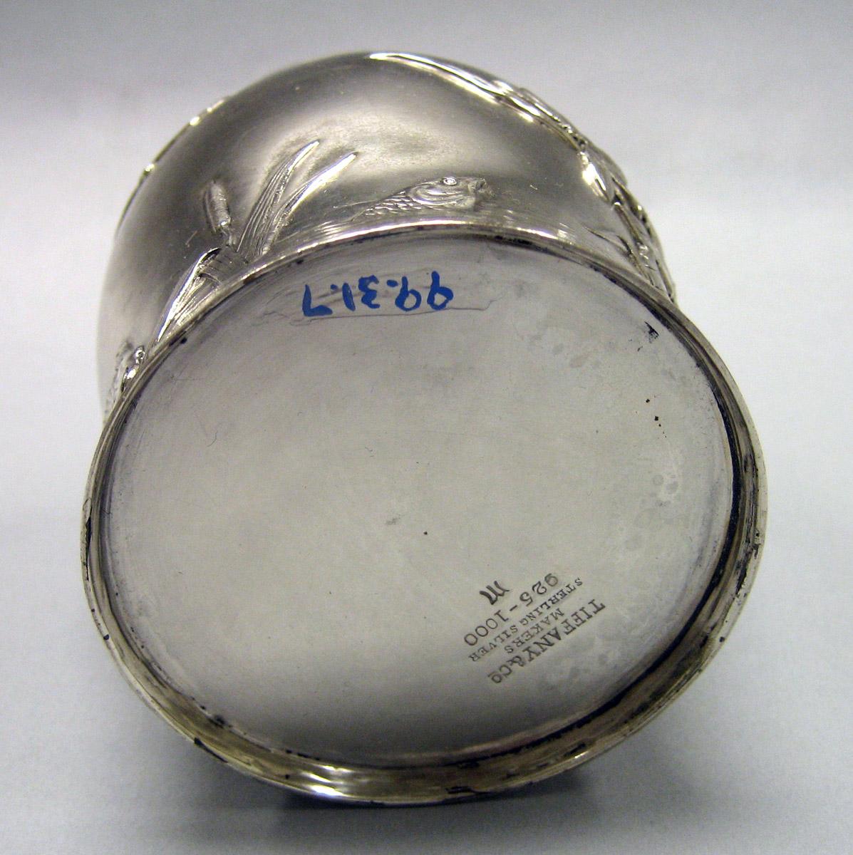 1999.0031.007 Silver Cup underside