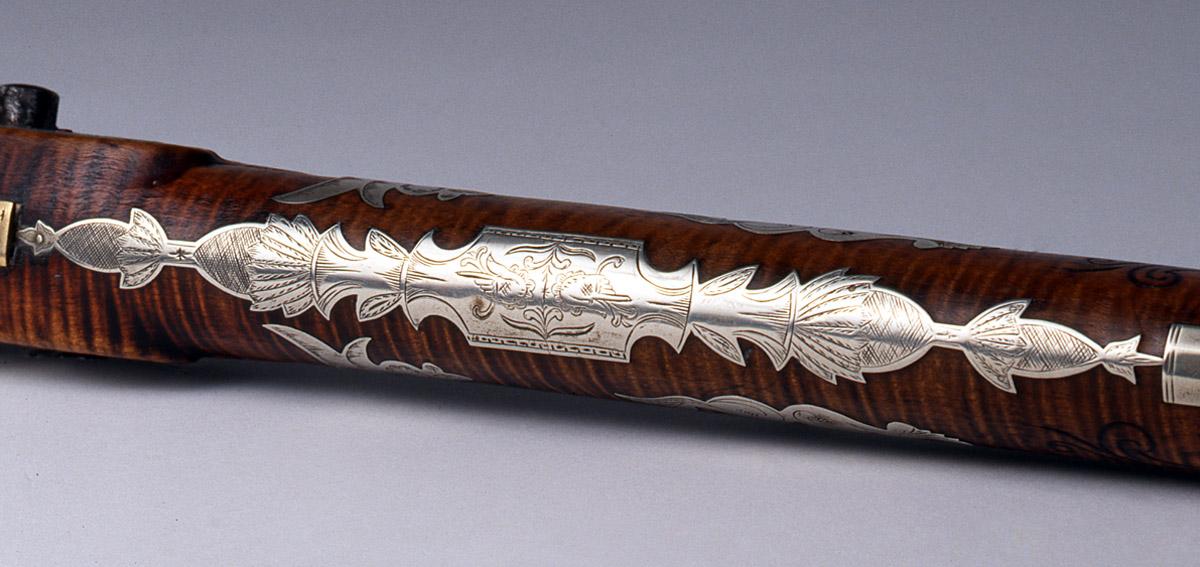 2000.0002 Rifle, Percussion Rifle (detail 2)