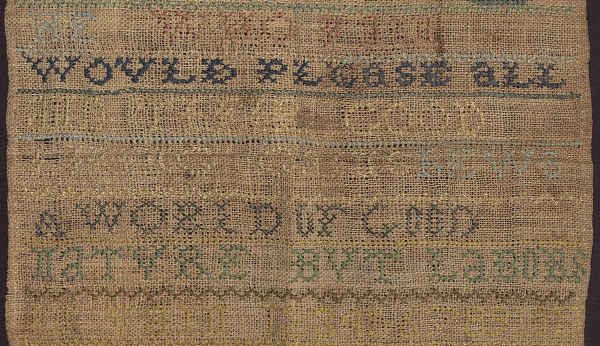 2000.0004 Sampler, Detail 2