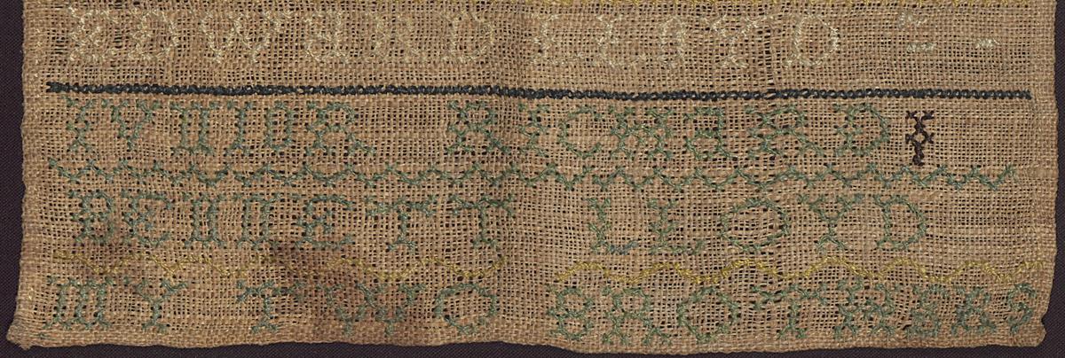 2000.0004 Sampler, Detail 3