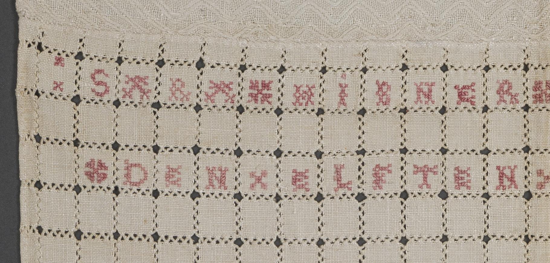 2000.0007.021 Towel, detail 2