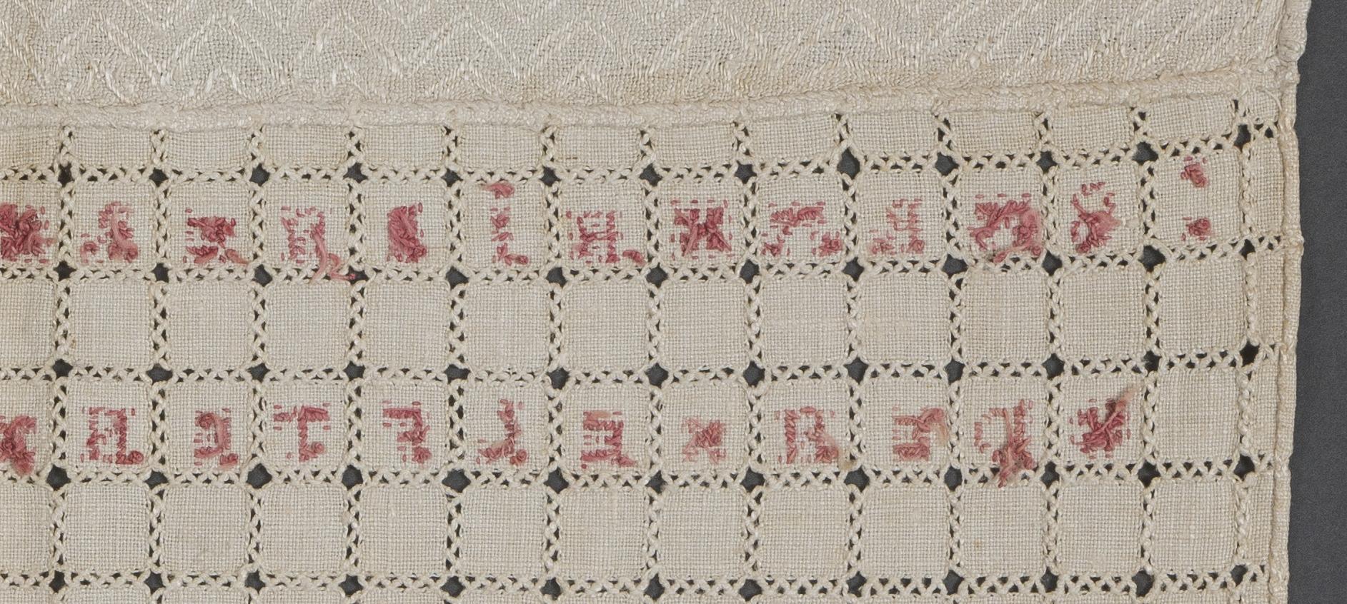 2000.0007.021 Towel, detail 2, reverse