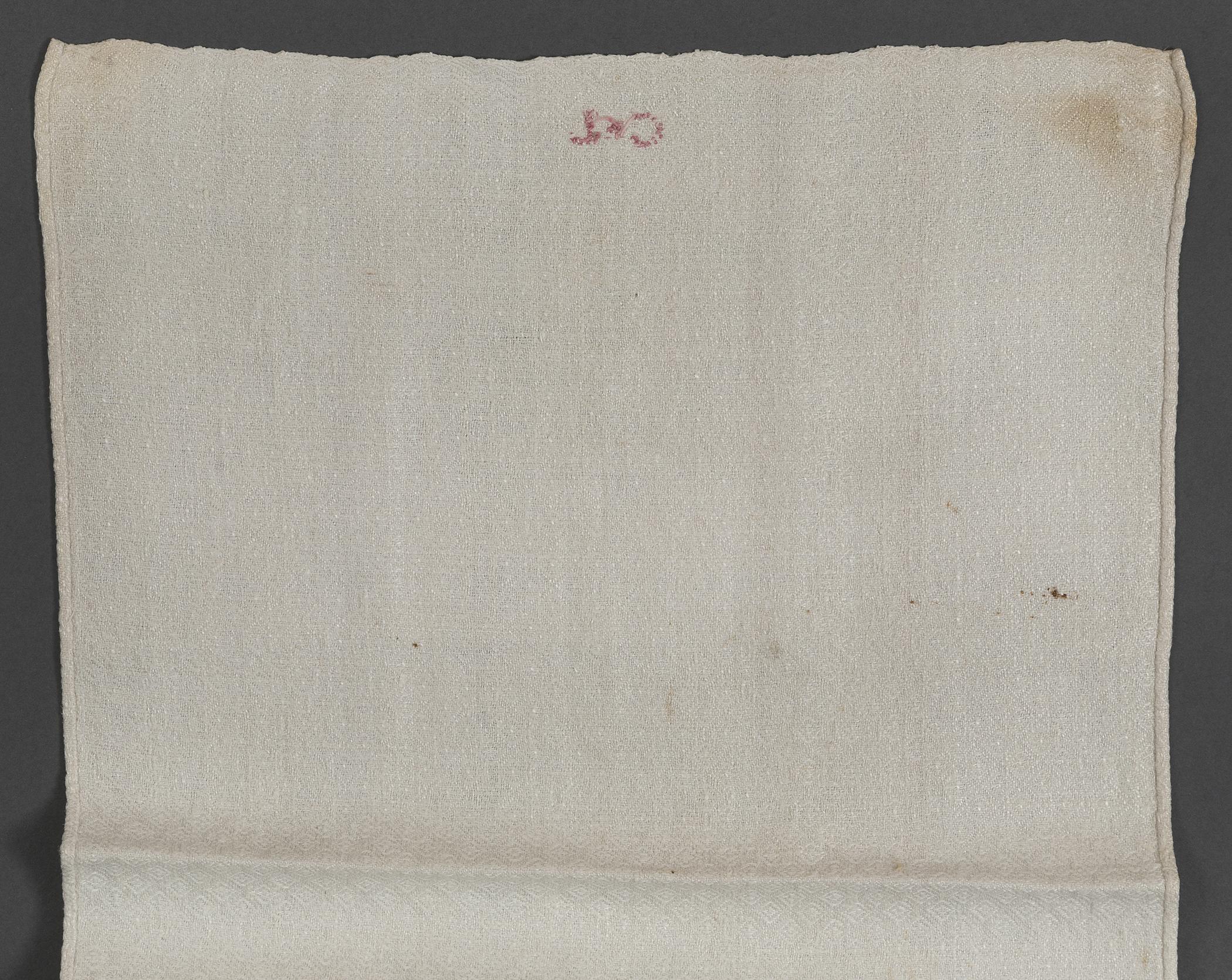 2000.0007.024 Towel, detail 1, reverse