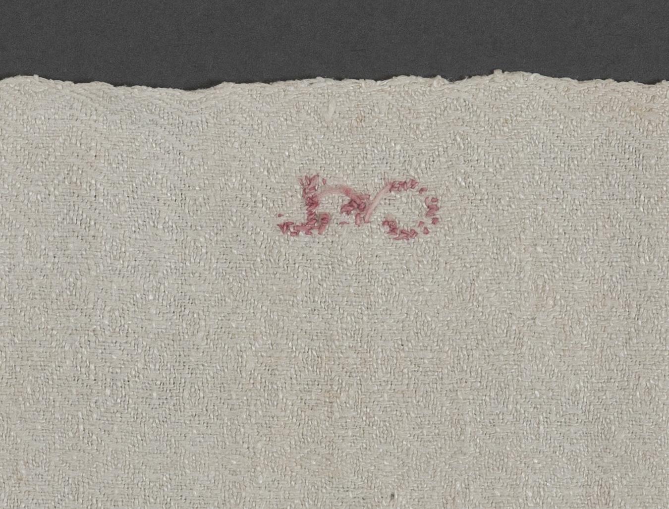 2000.0007.024 Towel, detail 2, reverse