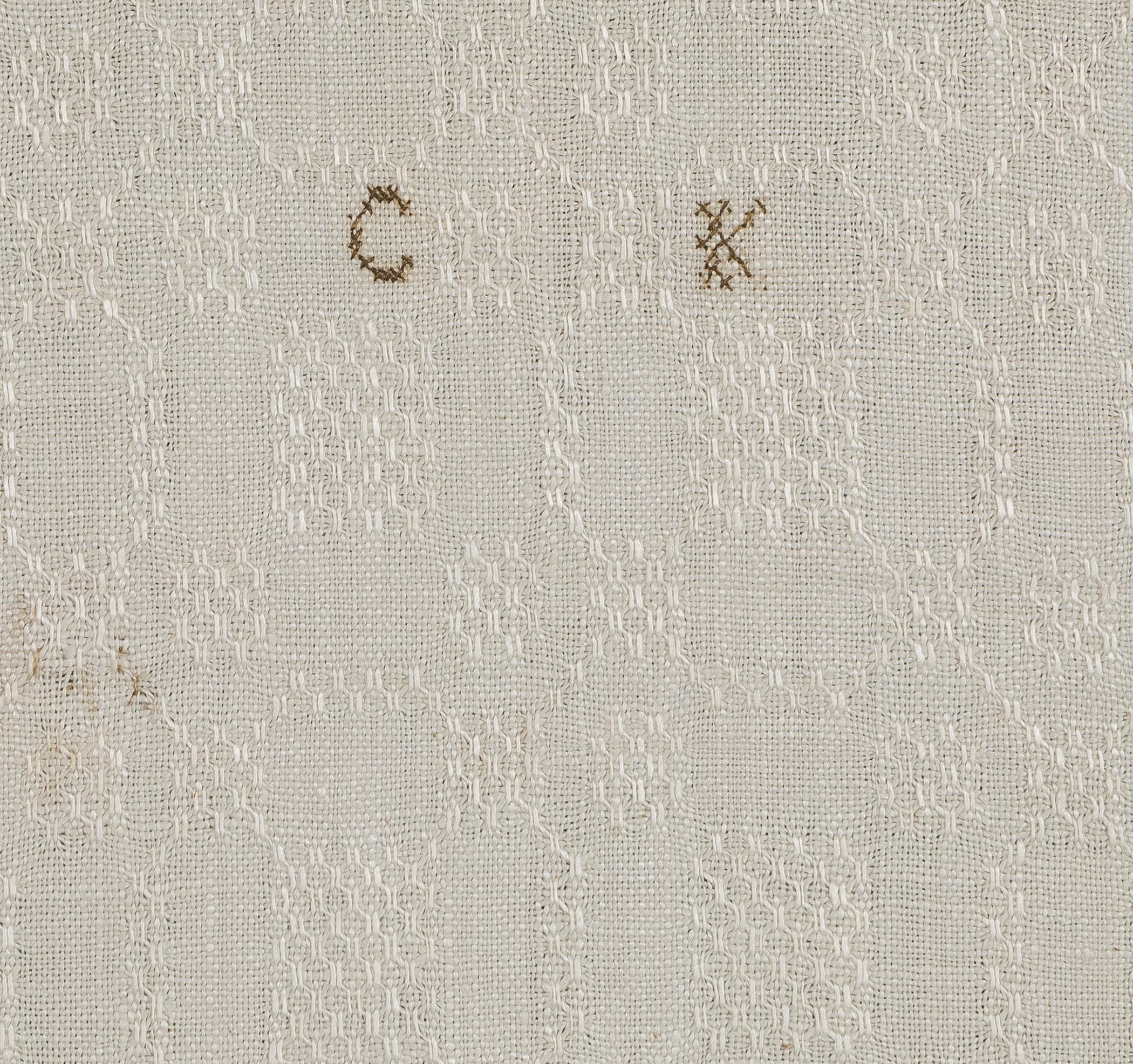 2000.0007.032 Towel, detail 2