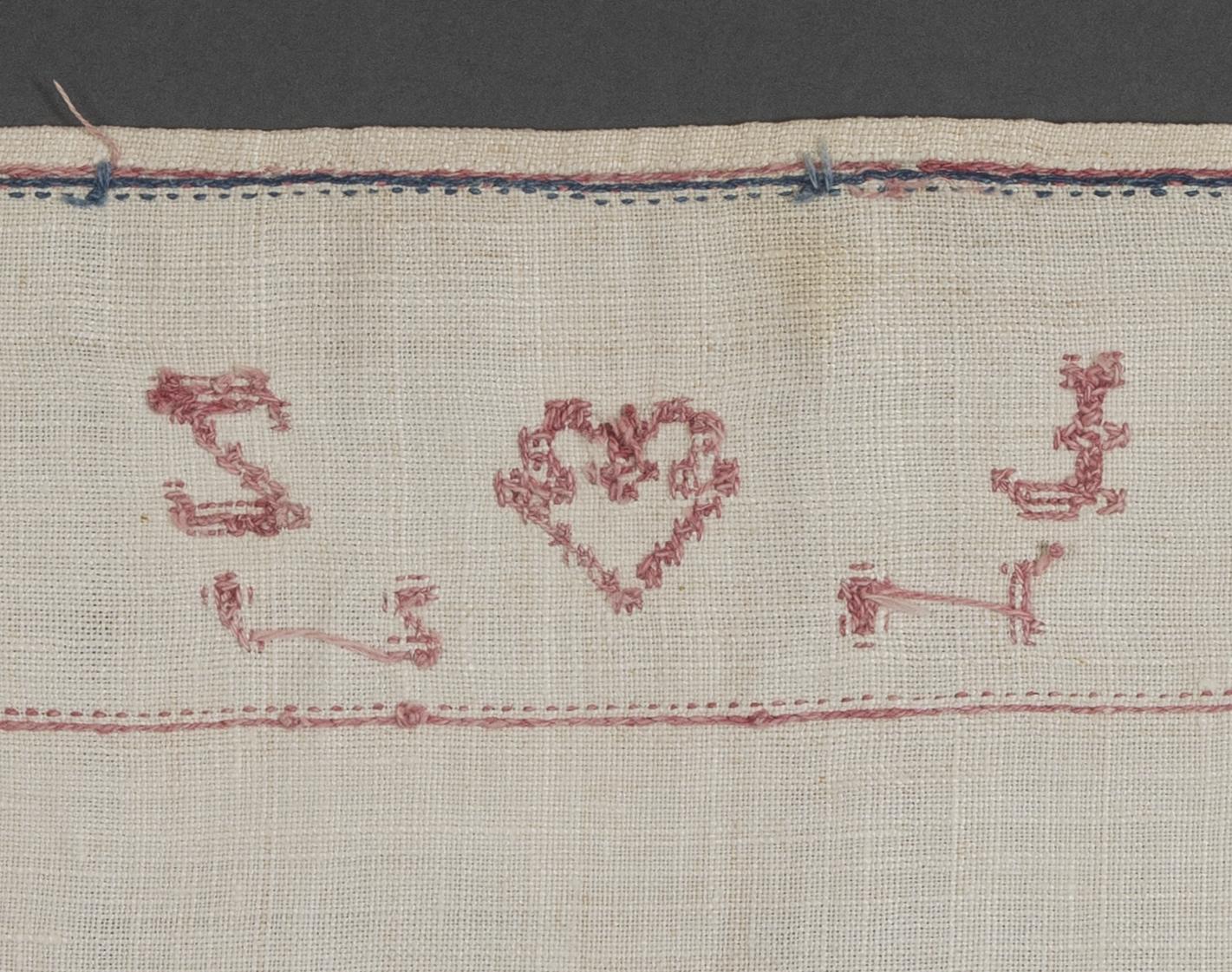 2000.0007.038 Towel, detail 3, reverse