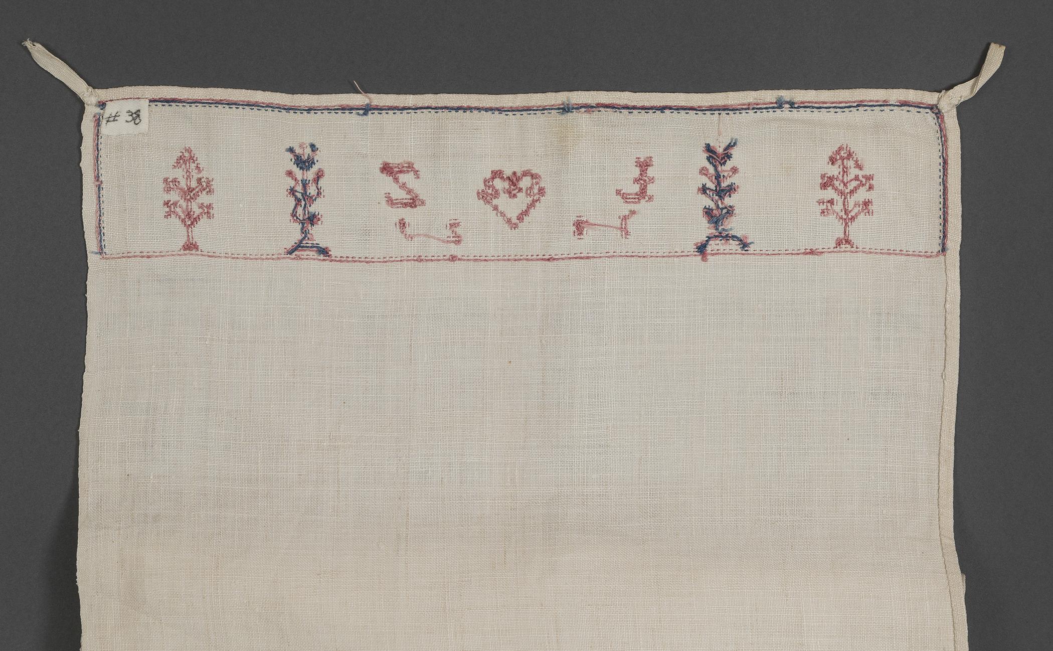 2000.0007.038 Towel, detail 1, reverse
