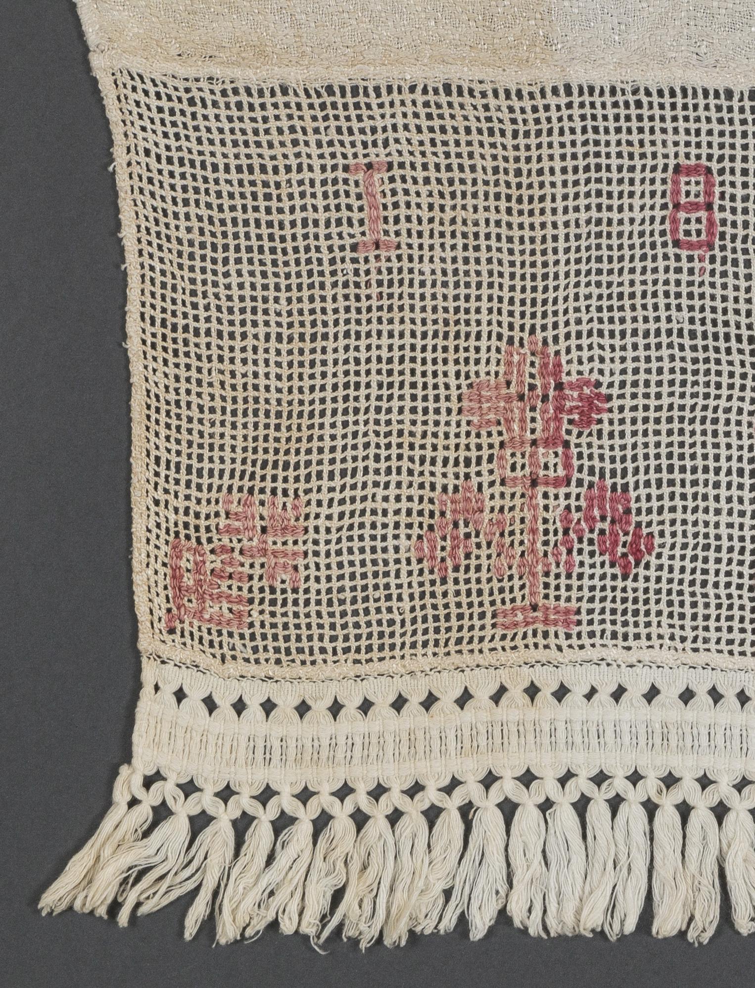 2000.0007.059 Towel, detail 2