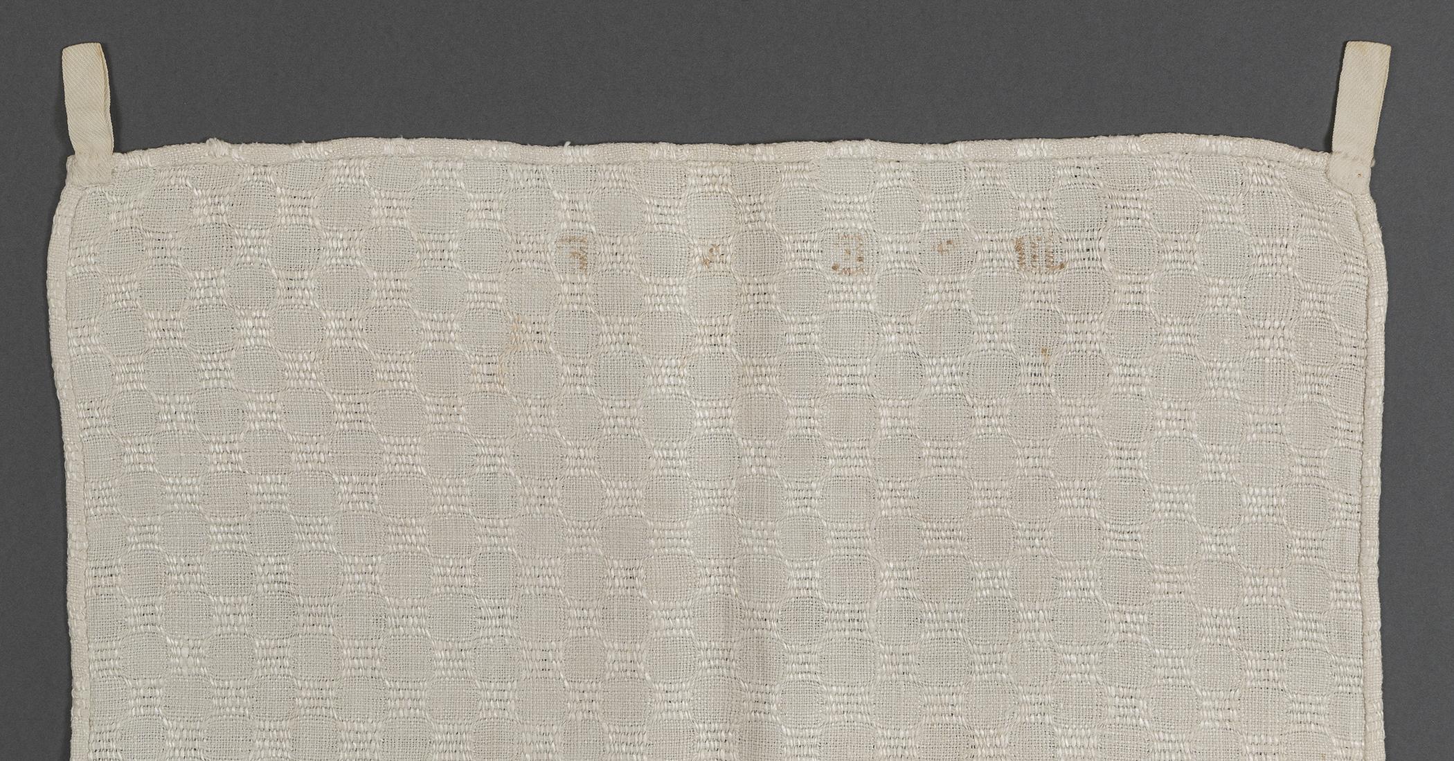 2000.0007.073 Towel, detail 1, reverse