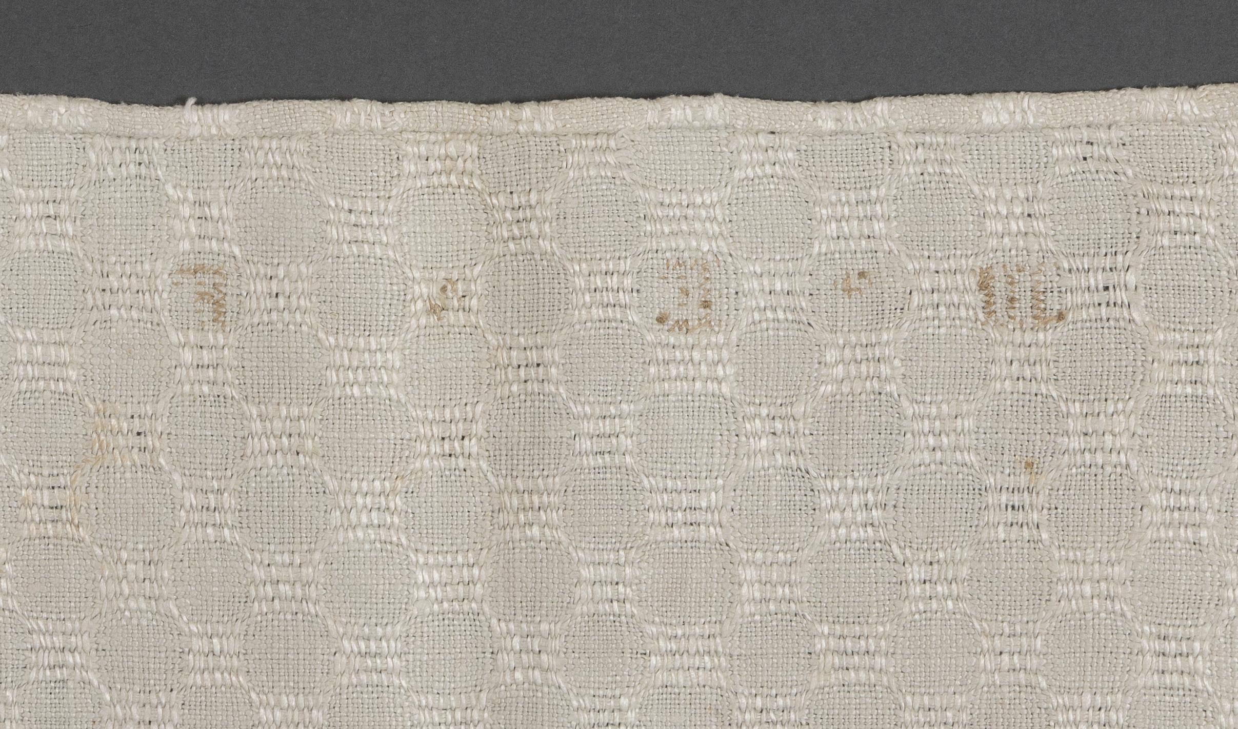 2000.0007.073 Towel, detail 2, reverse