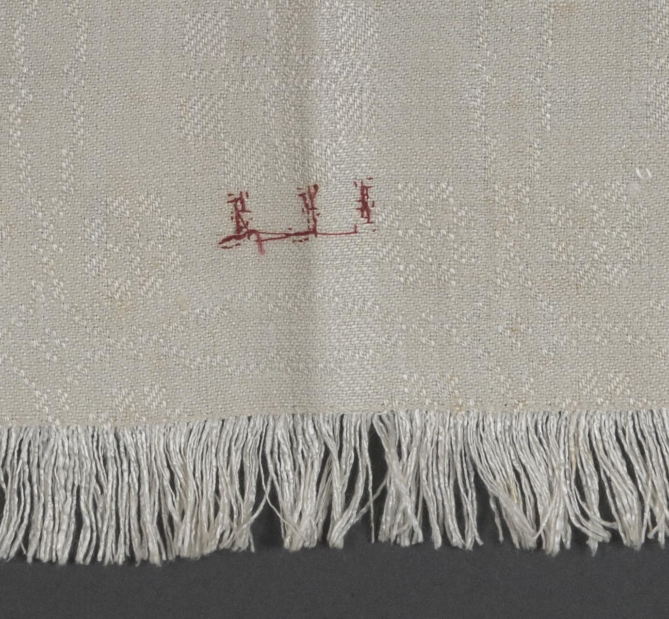 2000.0007.103 Towel, detail 3, reverse