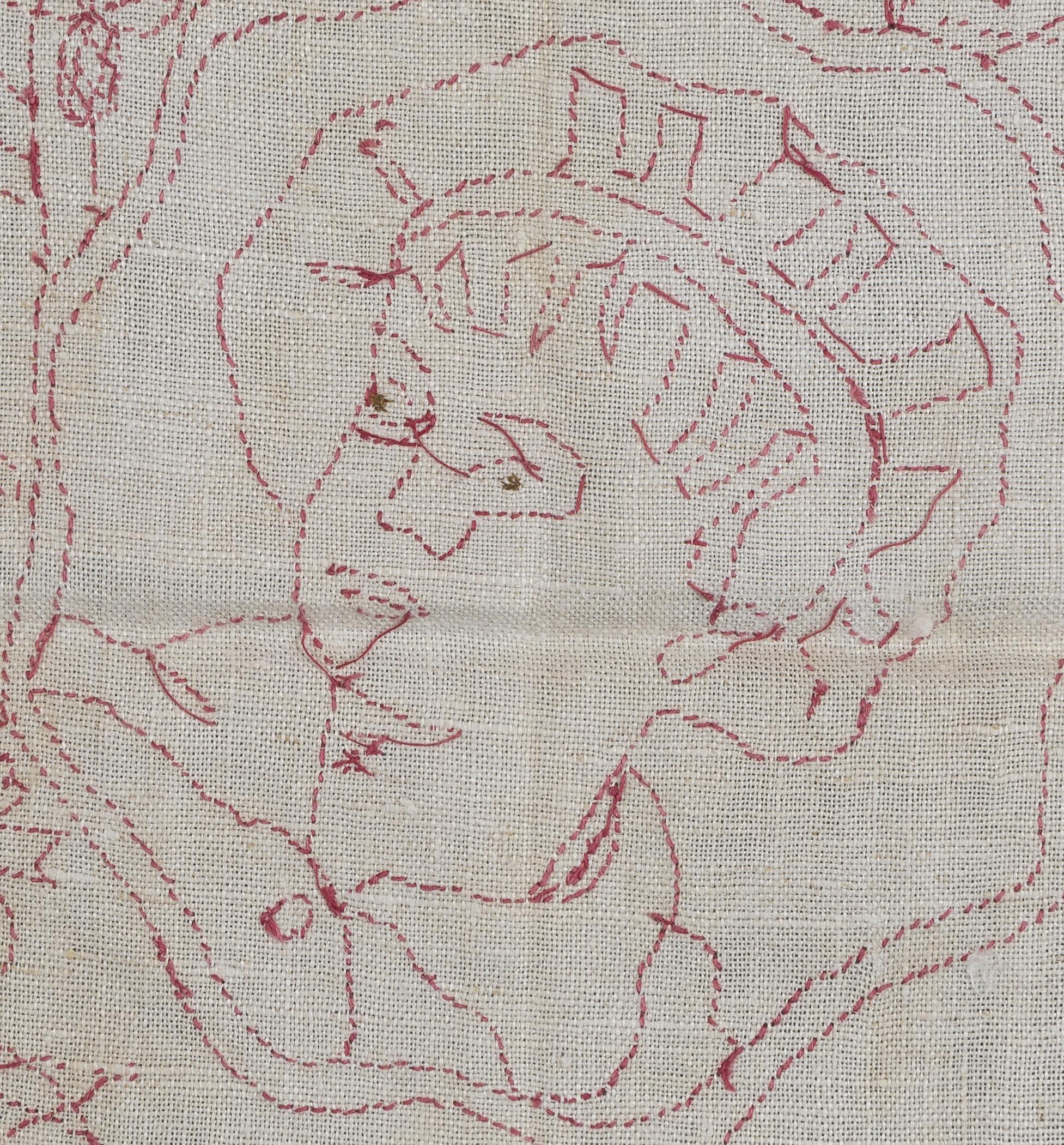 2000.0007.108 Towel, detail 3, reverse