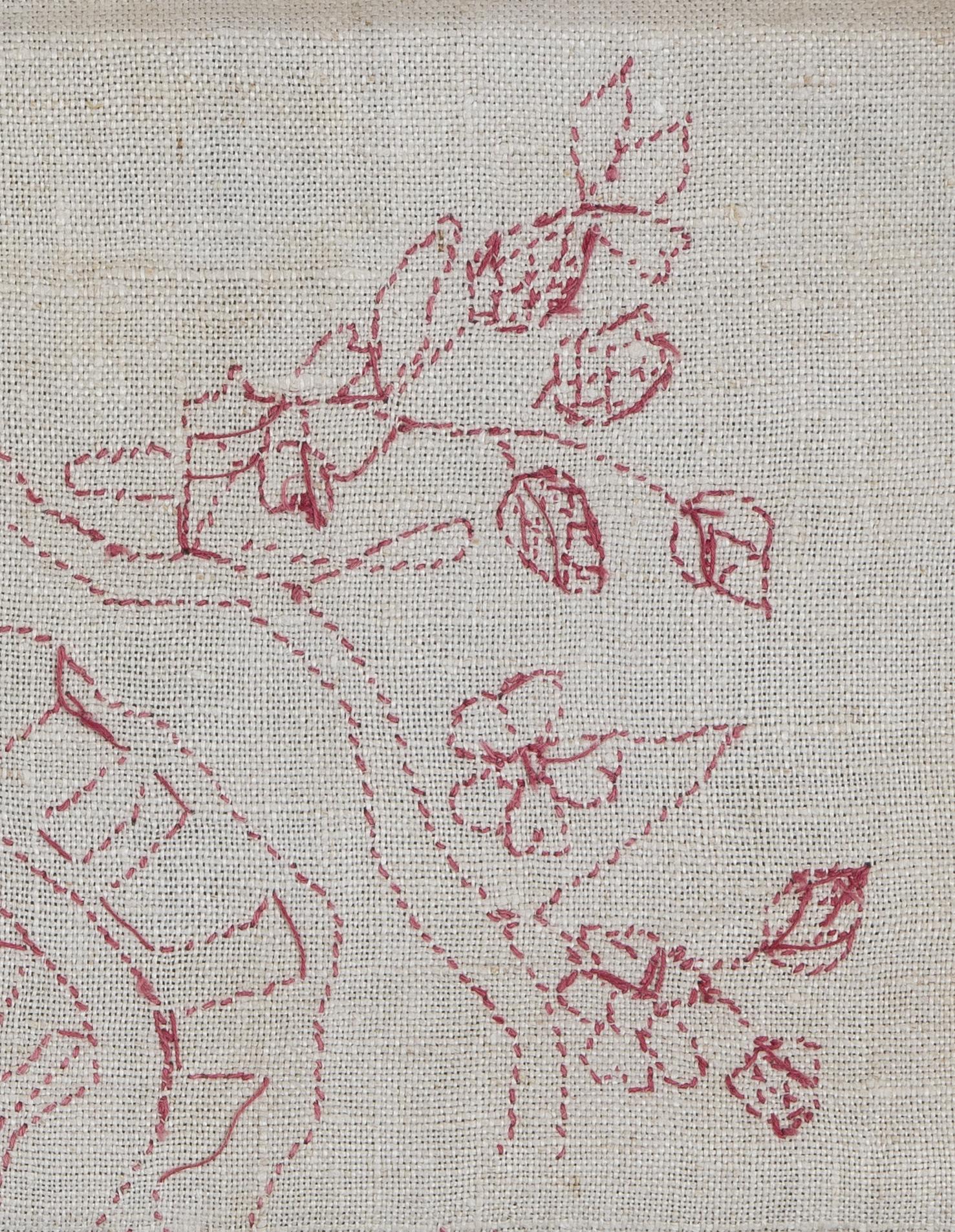 2000.0007.108 Towel, detail 2, reverse