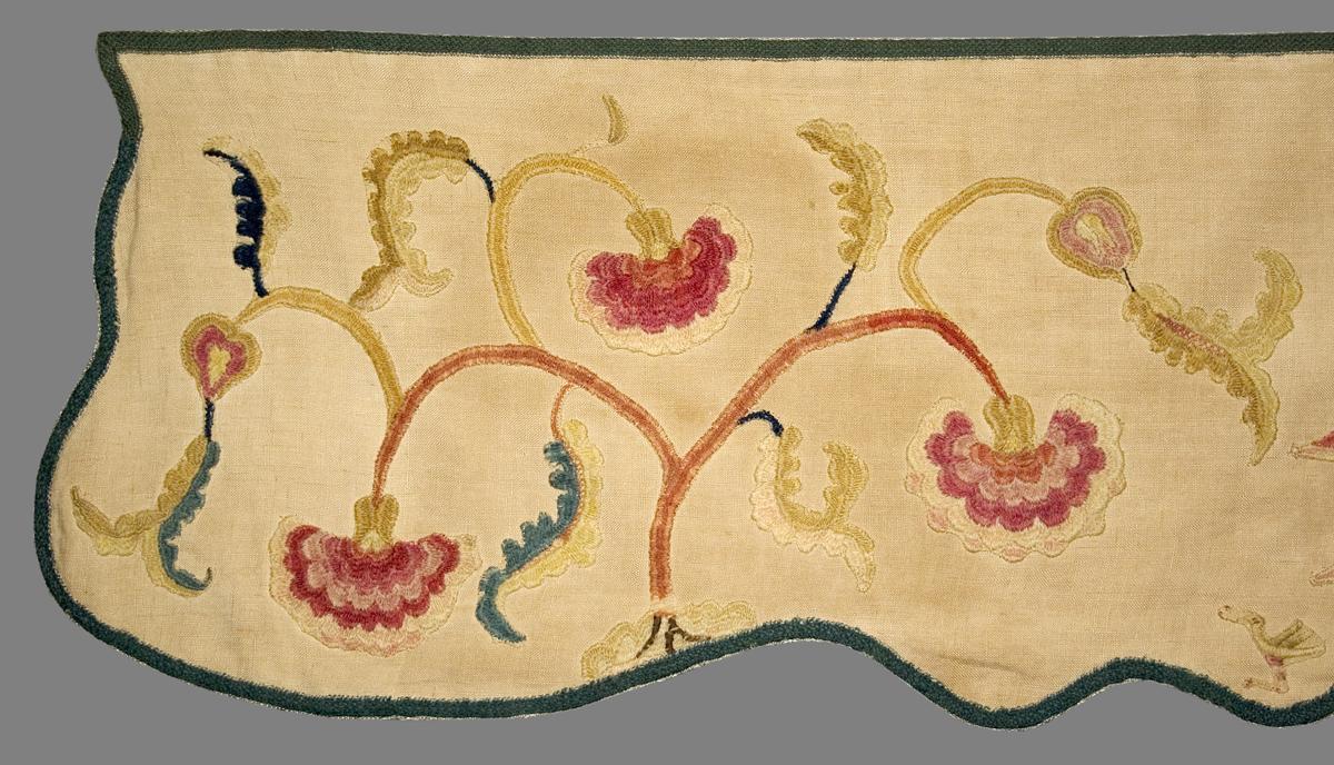 1952.0358.005 Bed Hanging, Valance, Edge Detail