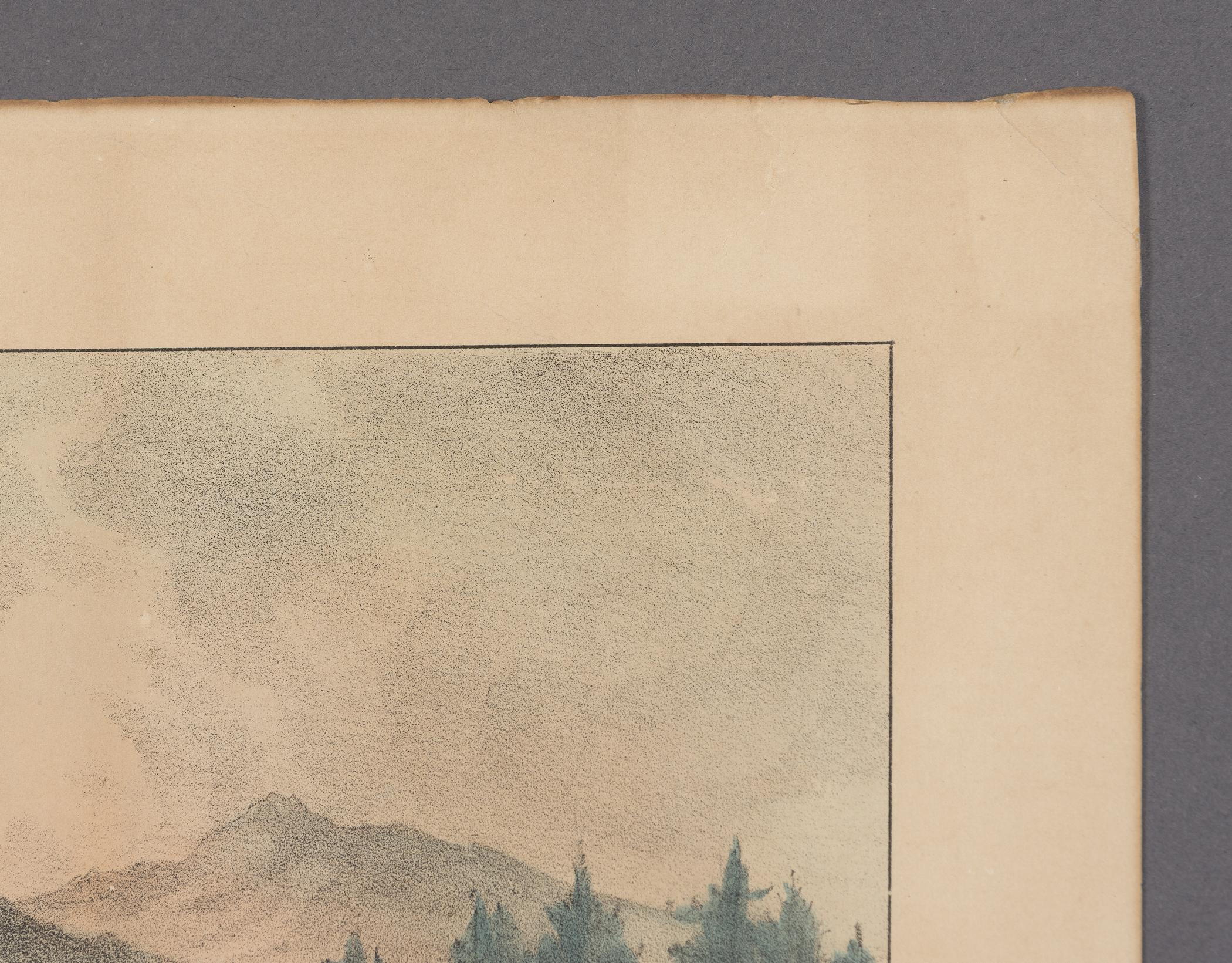 2000.0019.119 A Print, detail 1, after conservation treatment
