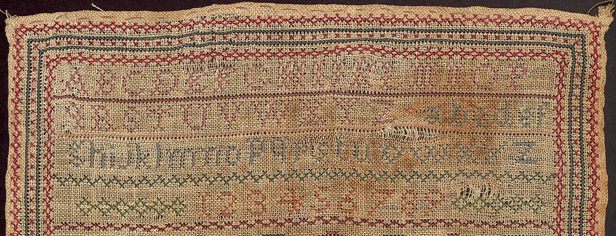 2000.0023 Sampler, Detail