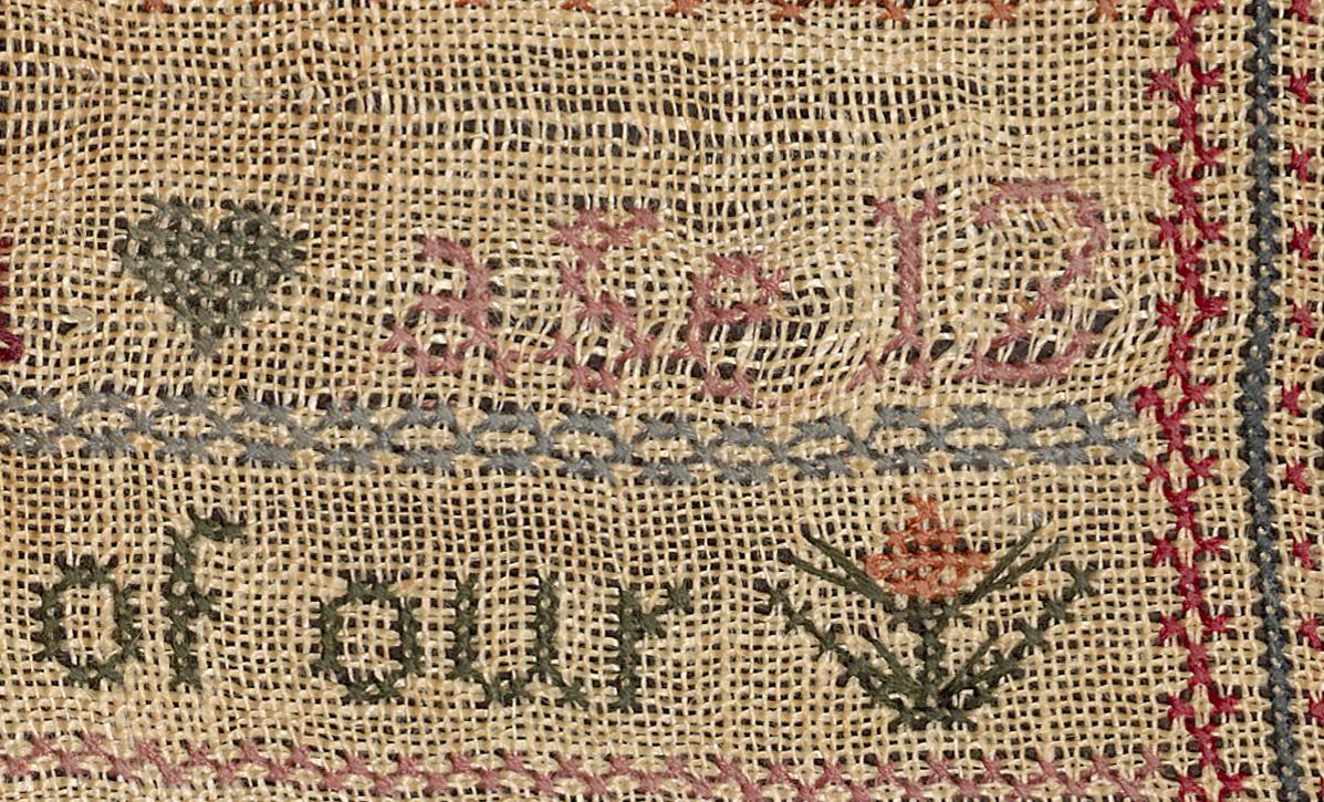 2000.0023 Sampler, Detail 12