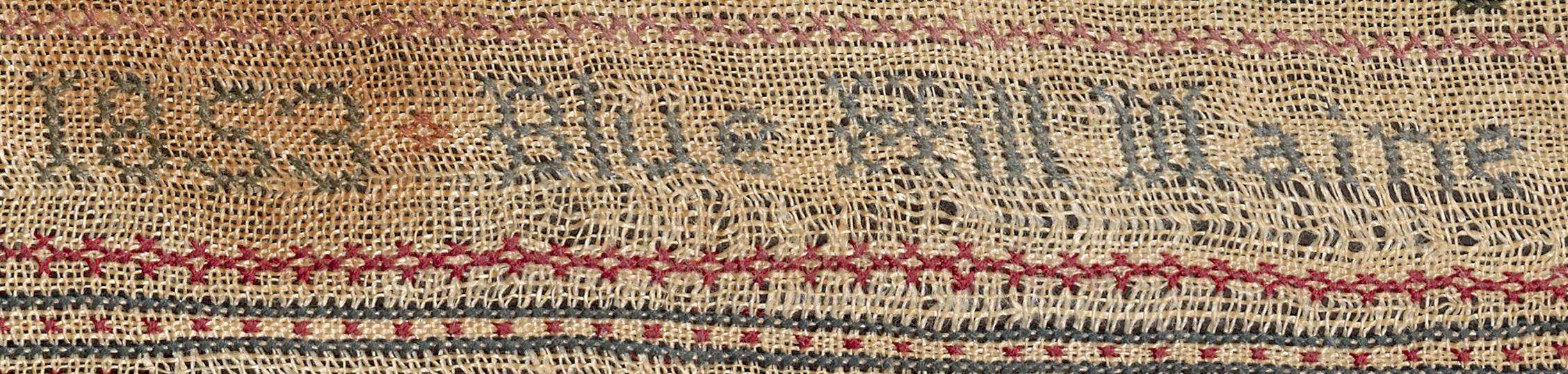 2000.0023 Sampler, Detail 13