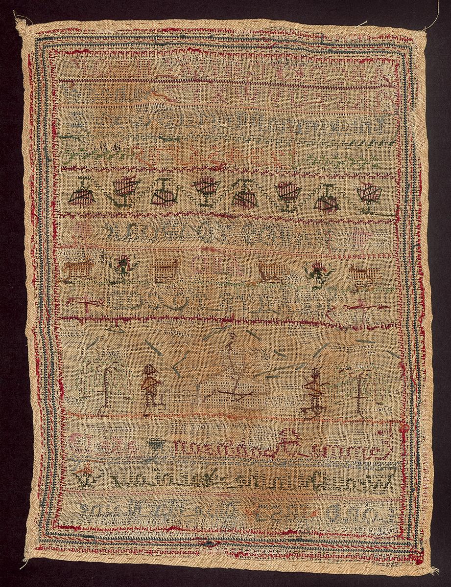 2000.0023 Sampler, Verso