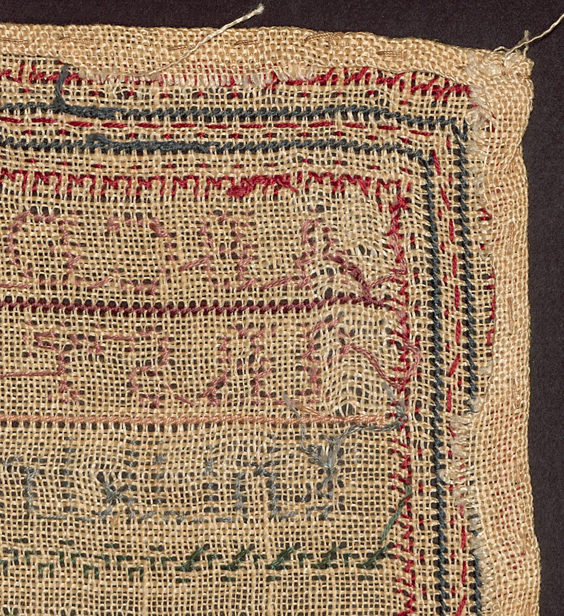 2000.0023 Sampler, Verso Detail 5