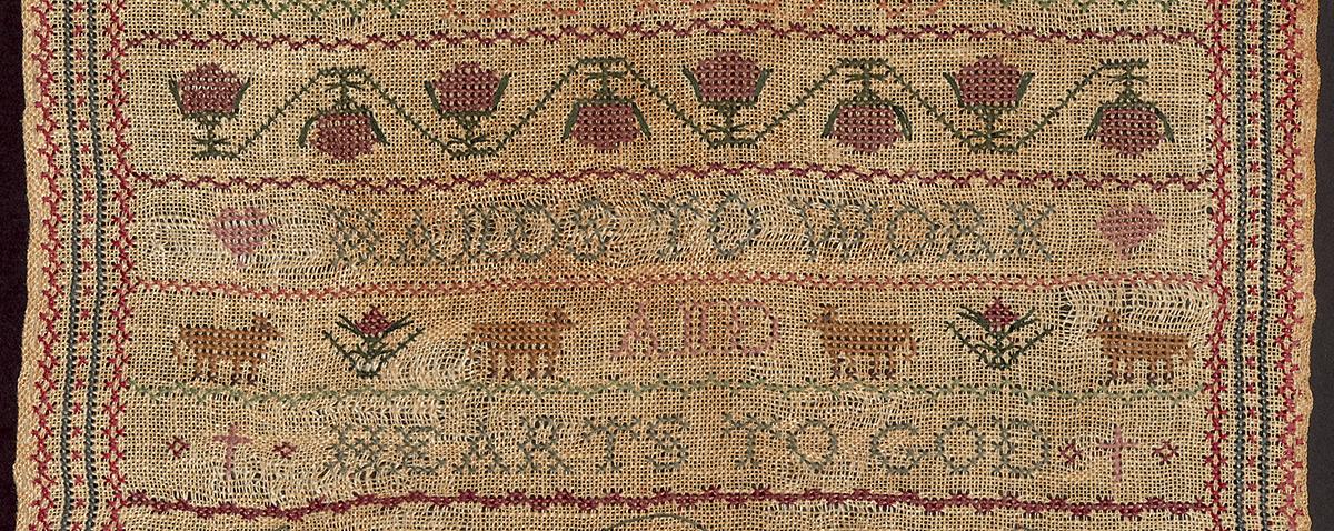 2000.0023 Sampler, Detail 2