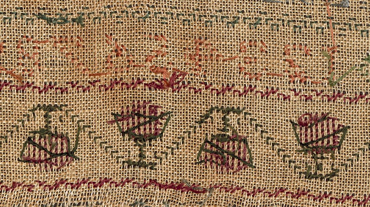 2000.0023 Sampler, Verso Detail 6