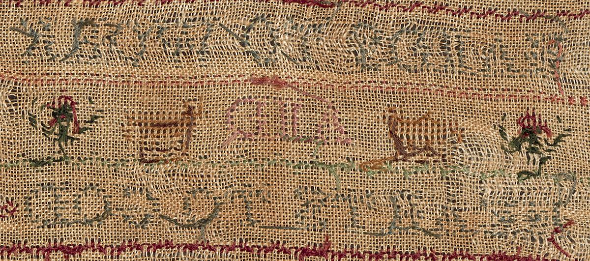 2000.0023 Sampler, Verso Detail 7