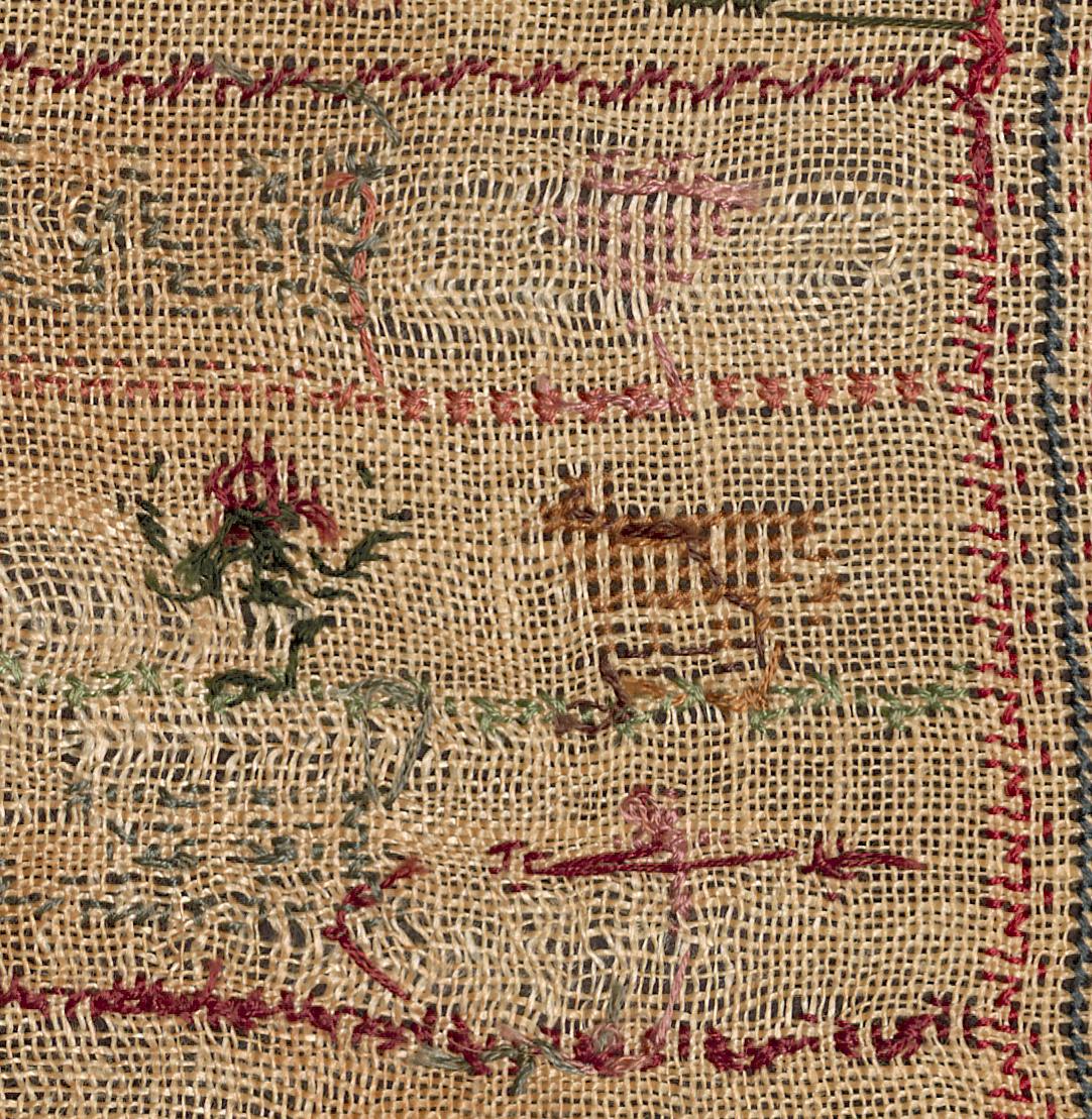 2000.0023 Sampler, Verso Detail 8