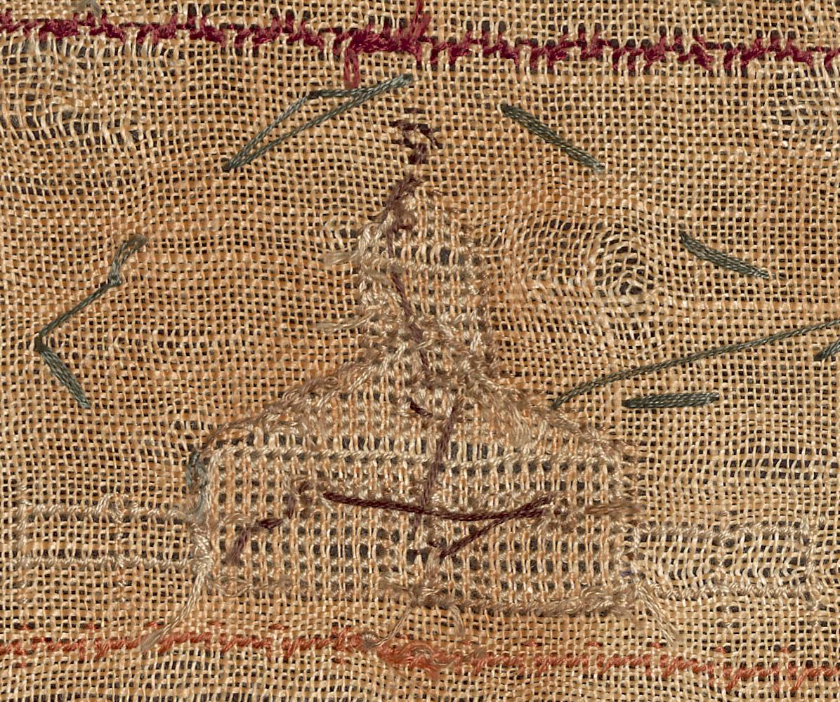 2000.0023 Sampler, Verso Detail 10