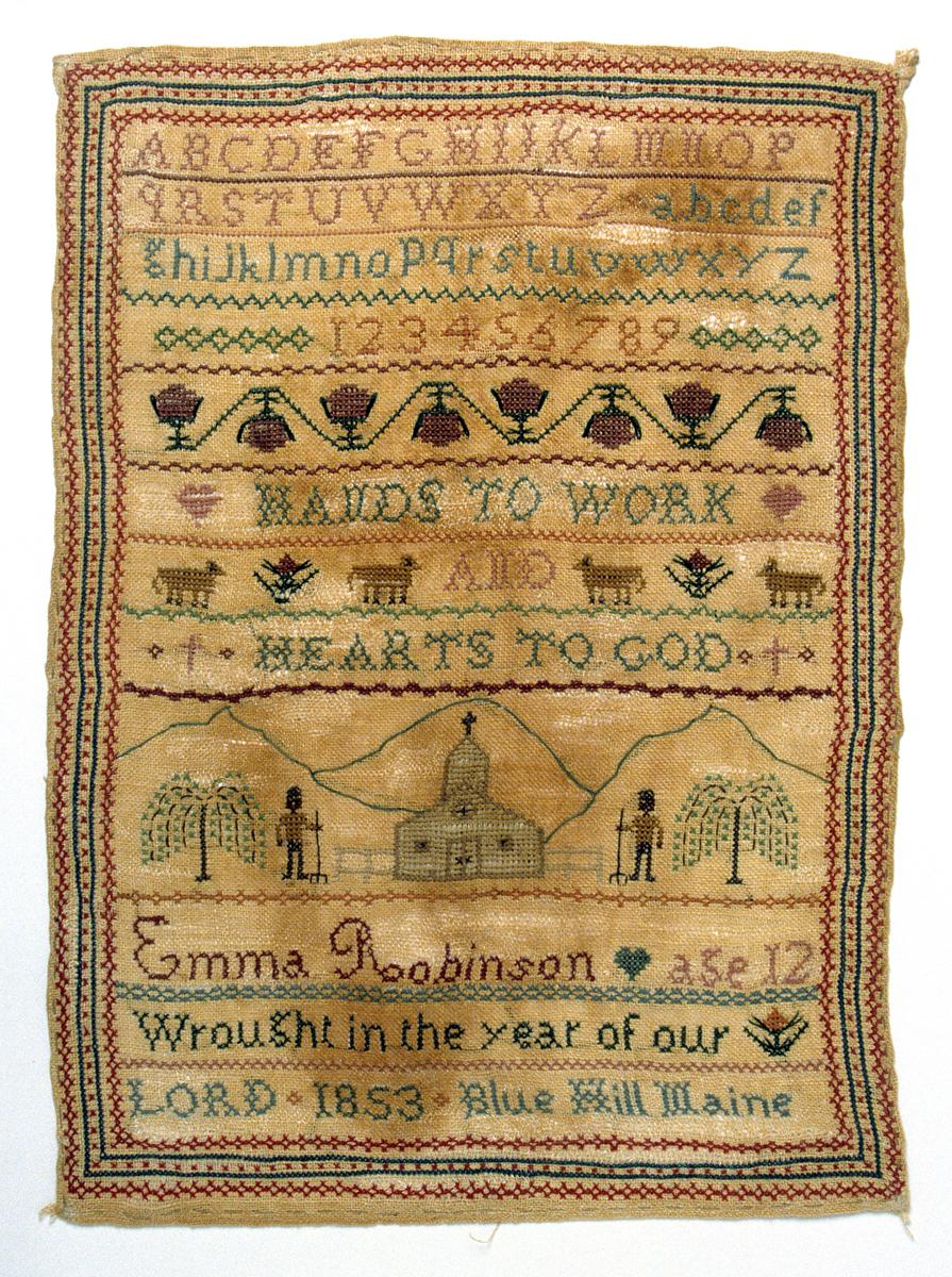 2000.0023 Needlework Sampler