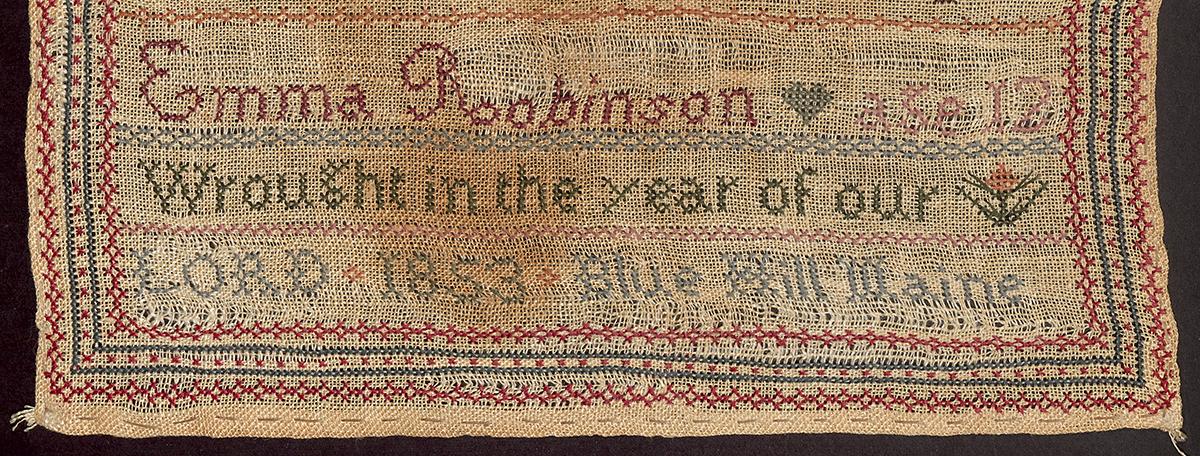 2000.0023 Sampler, Detail 4