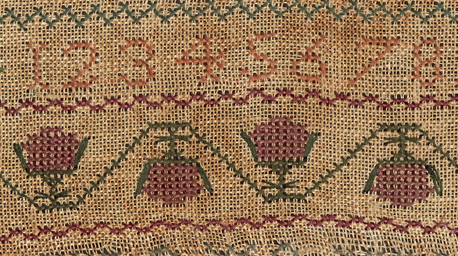 2000.0023 Sampler, Detail 6